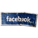 Social media tags grunge facebook