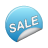 Sale blue sticker