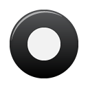 Black rec button