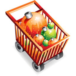 Full ecommerce christmas shoppingcart