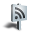 Grey sign rss feed