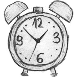 Time history clock alarm