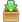 Load download wooden box green arrow