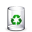 Trashcan empty recycle bin