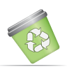 Recycle bin trash garbage
