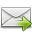 Letter send email forward envelope