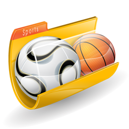 Basket folder sport soccer