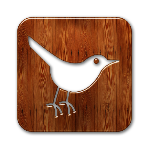 Twitter wood bird