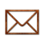 Envelope mail wood