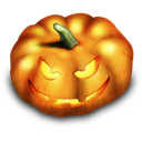 Pumpkin halloween jack o lantern evil