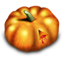 Pumpkin halloween jack o lantern bloody