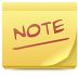 Notes sticky postit applet post-it