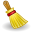 Sweep broom brush clear