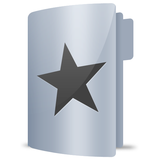 Folder favourites star