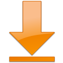 Arrow orange download down