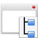 Window tree user interface folders