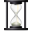 Clock hourglass time