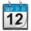 Event date calendar