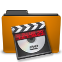 Video orange folder