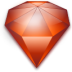 Ruby jewel diamond
