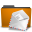Orange folder mail
