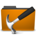 Folder development orange