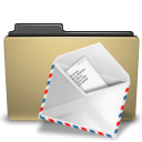 Folder mail manilla