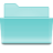 Green blue folder