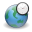 Globe earth clock internet world