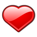 Love favorite heart bookmark