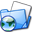 Blue folder folders html