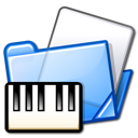 Midi piano folder