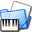 Midi piano folder