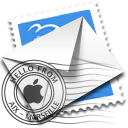 Envelope email stamp mail