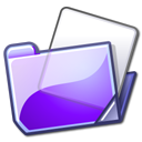 Folder violet