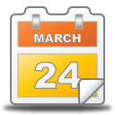 March calendar date event