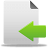 Move file arrow import left document