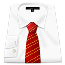 Dress tie red clothing shirt business