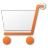 Shopping red cart