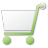 Shopping green cart