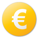 Currency yellow euro
