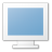 Blue screen monitor