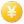 Currency yuan yellow