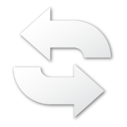 refresh icon white png