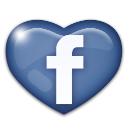 Facebook love heart