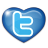 Love twitter heart