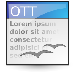 Template vnd.oasis.opendocument.text application