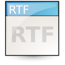 Application rtf