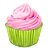 Pinky cupcake