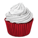 Cupcake red